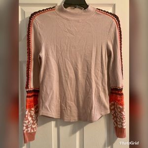 Free people thermal mock neck top